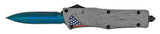 USA Liberty OTF Knife Flag and Eagle Red White & Blue - Tanto Xtreme