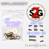 Balisong Spare Hardware Kit for Baliplus REPLICANT (clone) Butterfly Knife Zen Pins Spacer Pins