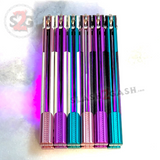 Cygnus Balisong Clone Butterfly Knife TIANQI - Aluminum w/ G10 Purple Green Pink Black White