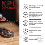 KPL Knife Care Microfiber Swabs Ultra-Fine Bristles - 50 Pack