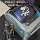 S2G Sticker Machine Gun Baby Vinyl Decal for Gun Case 3" Pew Pew Pew Funny Outdoor