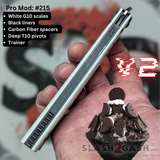 Best Replicant Clone Franken Rep Balisong V2 Butterfly Knife Oreo Black and White S2G Trainer 215