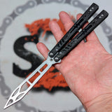 S2G FrankenREP Balisong clone TITANIUM Butterfly Knife - V2 (Carbon Fiber)