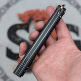 S2G FrankenREP Balisong clone TITANIUM Butterfly Knife - V2 (Carbon Fiber)