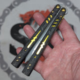 S2G FrankenREP Balisong clone TITANIUM Butterfly Knife - V2 (Carbon Fiber)