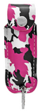Pepper Spray 1/2 Ounce Police Strength OC-17 W/ Keychain - Pink Camo 2