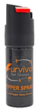 Pepper Spray 1/2 Ounce Police Strength OC-17 W/ Keychain - Pink Zebra
