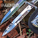 Automatic Switchblade Knives Mirror Stag Antler Swing Guard Italian Style 9 Inch Italy Swinguard Stiletto Knife