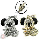 Cute Crystal Koala Necklace USB Flash Drive 2.0 Pendant 16 GB gold/silver Memory Stick