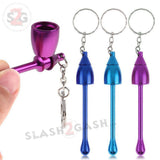 Mushroom Key Chain Bowl - Convertible Hidden Smoking Pipe