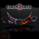 CSGO Counter Strike Full Tang KARAMBIT Tactical Claw Neck Knife w/ Sheath