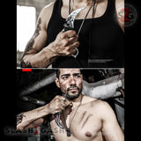 CSGO Galaxy ELITE CIMA Karambit FULL TANG Tactical Claw Neck Knife