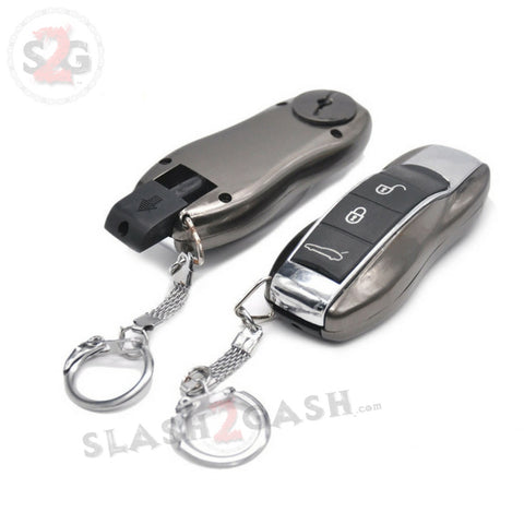 Key Fob Pipe Conceal Metal Bowl - Car Keys Hidden Smoking Pipe