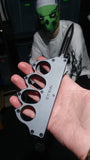 Knuckle OTF Trench Knife US 1918 Auto Switchblade D/A Dagger - Grey