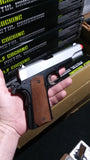 FULL METAL M1911 Style Airsoft Pistol w/ Extra Storage 42 rds - Silver