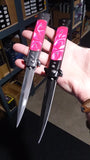 Diablo Stiletto Automatic Knife Milano Switchblade 9" - Asst. colors