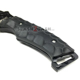 MTech Extreme Full Tang Black Fixed Blade Tactical Fighter Knife w/Sheath