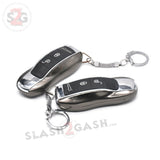 Key Fob Pipe Conceal Metal Bowl - Car Keys Hidden Smoking Pipe