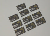 50x Brass Gold Tobacco Pipe Screens - 3/4"