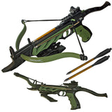 80 lb Pistol Crossbow ALLIGATOR w/ GRIP Bolts Archery Gun - Self Cocking