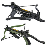 80 lb Pistol Crossbow ALLIGATOR w/ GRIP Bolts Archery Gun - Self Cocking