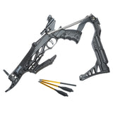 80 lb Pistol Crossbow ALLIGATOR w/ Adjustable Stock - Self Cocking