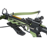 80 lb Pistol Crossbow ALLIGATOR w/ Adjustable Stock - Self Cocking