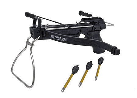 80 lb Mini Pistol Crossbow Gun w/ Arrows Hunting Archery Bolt