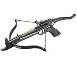 80 lb Self Cocking Pistol Crossbow W/ 15 Arrows Bolts Hunting Archery Gun