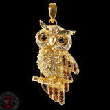 Crystal Diamond Owl Necklace USB Flash Drive 2.0 Pendant Charm 16 GB U Disk Memory Stick