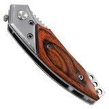 Rosewood Small Automatic Knife w/ Safety Lock