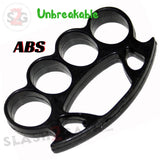 ABS Plastic Brass Knuckles Large Unbreakable Lexan Paperweight HERCULES Fat Boy