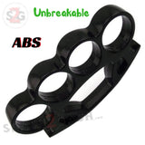 ABS Plastic Brass Knuckles Large Unbreakable Lexan Paperweight HERCULES Fat Boy