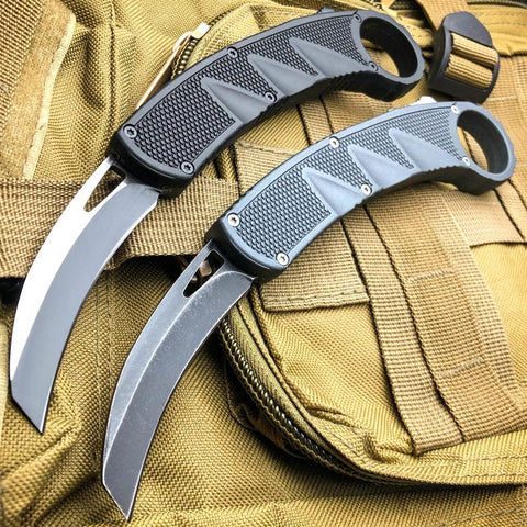 ArchAngel Karambit OTF Knife OTB Out-The-Bottom Automatic Switchblade