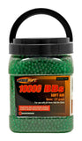 Marksman 10,000 .12g Airsoft BB's 6mm Ammo Lasersoft - Green 10K BBs