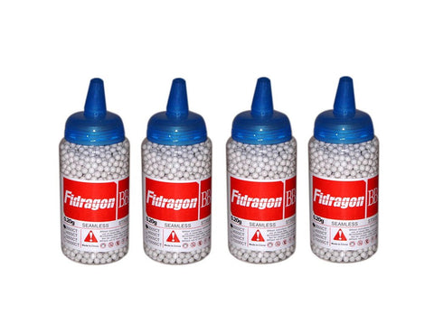 Fidragon Airsoft BBs .20g Seamless Competition Grade Bottle - 2000 Round