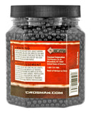 Crosman Elite 5000 count Jar .25g Precision Airsoft BB's - Black