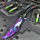 CSGO Hyper Beast Butterfly Knife TRAINER Dull PRACTICE CS:GO Counter Strike Balisong