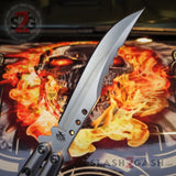 TheONE Butterfly Knife 440C Benchmade Clone Best Version Channel Construction Balisong Spring Latch - Tyrannosaurus Rex