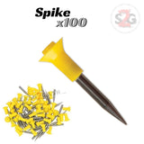 Blowgun Darts Spike Nail Stinger .40 Caliber Avenger - 100 pack count/pieces