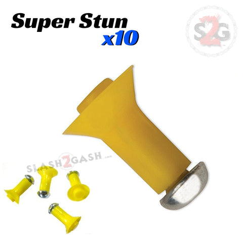 SUPER Stunner Darts Metal Tip .40 Caliber Blowgun Ammo - 10 Pack