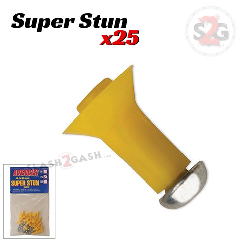 SUPER Stunner Darts Metal Tip .40 Caliber Blowgun Ammo - 25 Pack