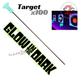 Blowgun Darts Glow In The Dark .40 Caliber Avenger - Target Sharpwire Needle Dart 100 pack count/pieces