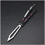 G10 Trainer Butterfly Knife Ball Bearings Practice Balisong - Adjustable Latch