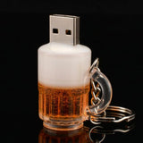 Beer Mug USB Stick 16gb 3D Beer Cup USB Flash Drive 2.0 Memory stick pendrive