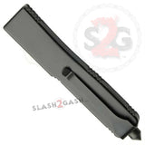 Blockade OTF Double Action Automatic Knife Black 2 Tone - Dual Edge