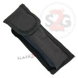 Blockade OTF Double Action Automatic Knife Sheath Black Pouch 2 Tone - Dual Edge