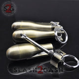 Bomb Fire Starter Missile - Emergency Permanent Match Survival Key Chain Flint Camping Kerosene Lighter