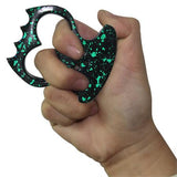 Bone Crusher Self Defense Knuckle Spiked Bottle Opener - Green