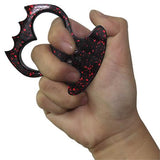 Bone Crusher Self Defense Knuckle Spiked Bottle Opener - Red